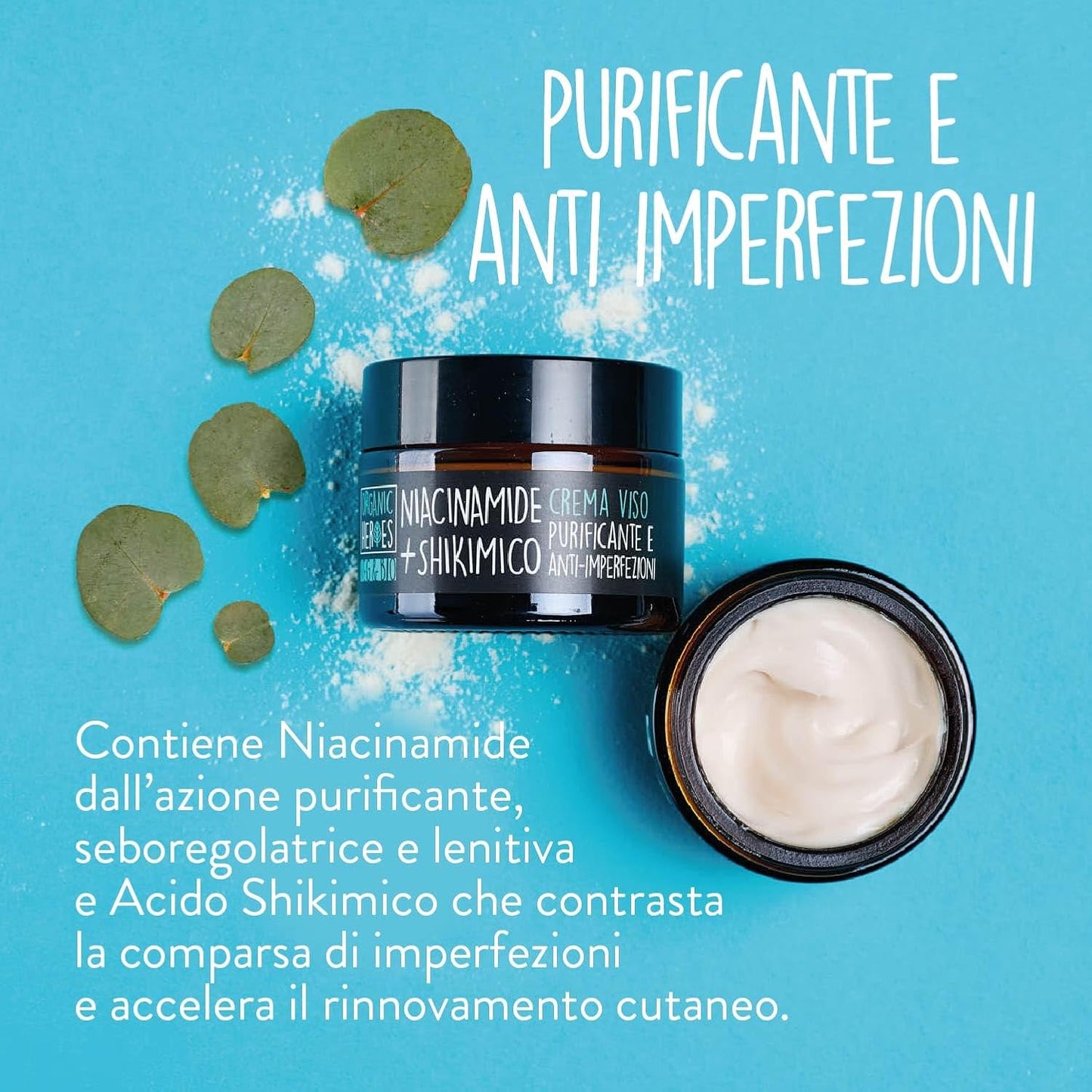 Crema Viso Niacinamide + Shikimico