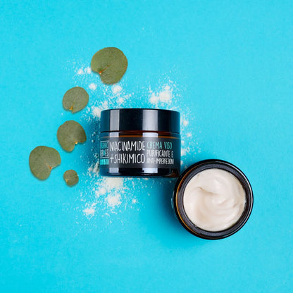 Crema Viso Niacinamide + Shikimico