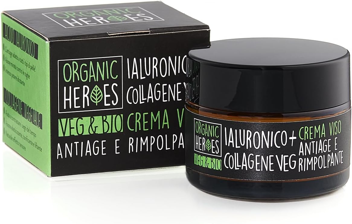 Crema Viso Ialuronico + Collagene Vegetale