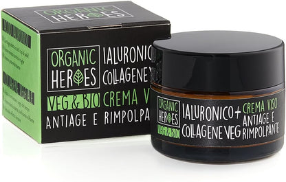 Crema Viso Ialuronico + Collagene Vegetale